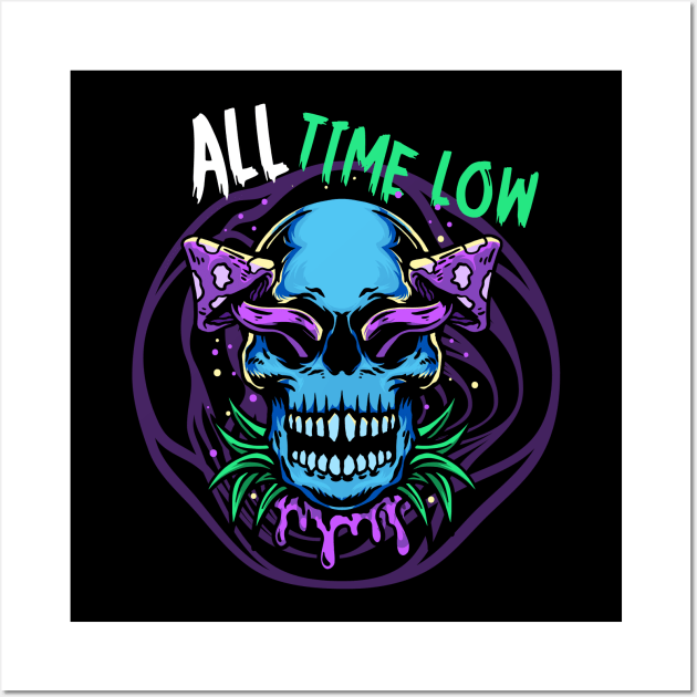 all time low psychedelic Wall Art by pesidsg